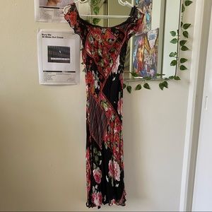 90s vintage midi dress
